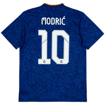 2021-22 Real Madrid Away Shirt Modric #10 - 8/10 - (M)