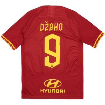 2019-20 Roma Home Shirt Dzeko #9 - 8/10 - (S)