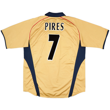 2001-02 Arsenal Away Shirt Pires #7 - 8/10 - (XL)