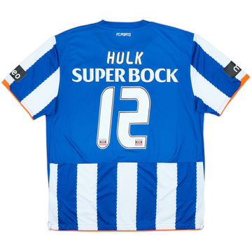 2010-11 Porto Home Shirt Hulk #12 - 8/10 - (XL)