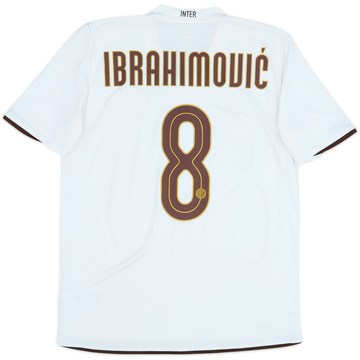 2008-09 Inter Milan Away Shirt Ibrahimovic #8 - 7/10 - (M)