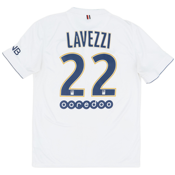 2014-15 Paris Saint-Germain Away Shirt Lavezzi #22 - 8/10 - (M)