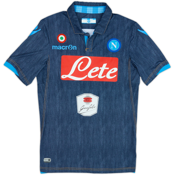 2014-15 Napoli Away Shirt - 10/10 - (M)