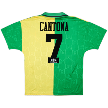 1992-94 Manchester United Third Shirt Cantona #7 - 8/10 - (M)