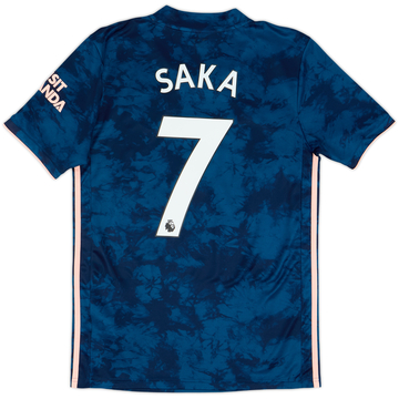 2020-21 Arsenal Third Shirt Saka #7 - 8/10 - (S)