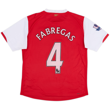 2006-08 Arsenal Home Shirt Fabregas #4 - 5/10 - (M)