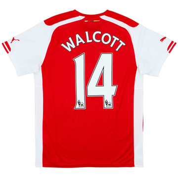 2014-15 Arsenal Home Shirt Walcott #14 - 6/10 - (M)