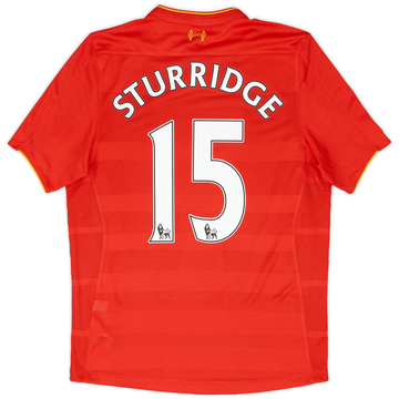 2016-17 Liverpool Home Shirt Sturridge #15VS