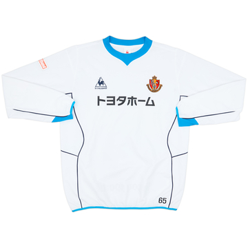 2001 Nagoya Grampus Eight Le Coq Sportif Player Issue Training L/S Shirt #65 - 8/10 - (XXL)