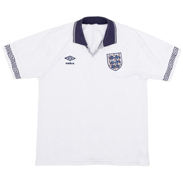 1990-92 England Home Shirt - 5/10 - (M)