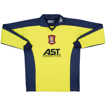 1997-98 Aston Villa GK Shirt - 8/10 - (XL.Boys)