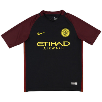 2016-17 Manchester City Away Shirt - 6/10 - (M.Boys)