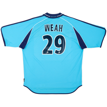 2000-01 Olympique Marseille Away Shirt Weah #29 - 6/10 - (XL)