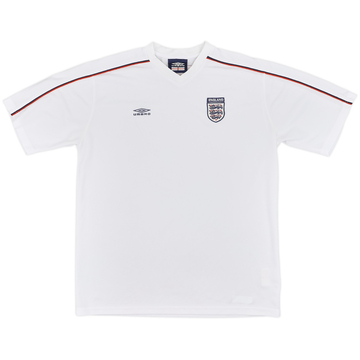 2000-02 England Umbro Training Shirt - 9/10 - (L)