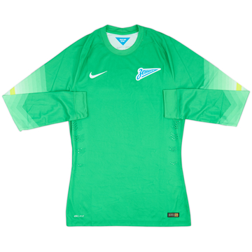2014-15 Zenit St. Petersburg Authentic GK Shirt - 9/10 - (M)