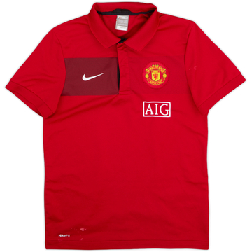 2009-10 Manchester United Nike Polo Shirt - 9/10 - (S)