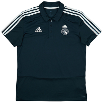 2018-19 Real Madrid adidas Polo Shirt - 8/10 - (L)