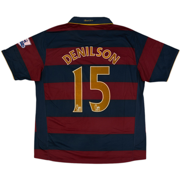 2007-08 Arsenal Third Shirt Denilson #15 - 8/10 - (XL)