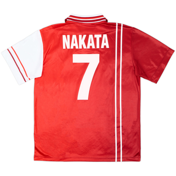 1998-99 Perugia Home Shirt Nakata #7 - 8/10 - (L)