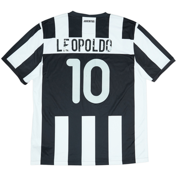 2012-13 Juventus Home Shirt Leopoldo #10 (XL)