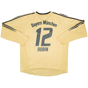 2004-05 Bayern Munich Away L/S Shirt Robin #12 - 5/10 - (XL)