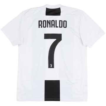 2018-19 Juventus Home Shirt Ronaldo #7 - 6/10 - (M)