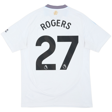 2024-25 Aston Villa Away Shirt Rogers #27 - 10/10 - (M)