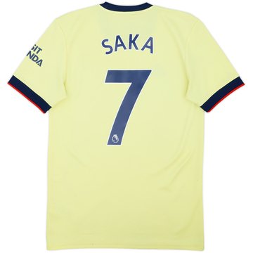 2021-22 Arsenal Away Shirt Saka #7 - 6/10 - (S)