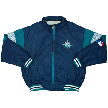 1997-99 Seattle Mariners Pro Player Windbreaker Jacket - 8/10 - (XL)