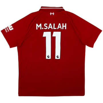 2018-19 Liverpool Home Shirt M.Salah #11 - 5/10 - (L)
