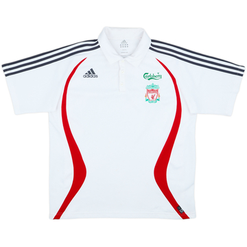 2006-07 Liverpool adidas Polo Shirt - 6/10 - (L/XL)