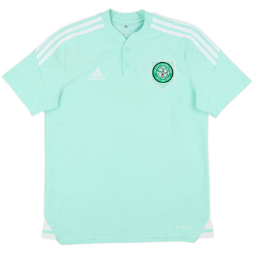 2021-22 Celtic adidas Polo Shirt - 9/10 - (S)