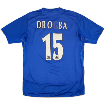 2005-06 Chelsea Camiseta Local Centenaria Drogba #15 - 4/10 - (M)