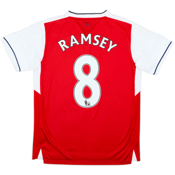 2016-17 Arsenal Home Shirt Ramsey #8 - 10/10 - (13-14 Years)