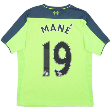 2016-17 Liverpool Third Shirt Mane #19 - 8/10 - (15-16 Years)