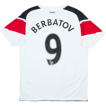 2010-12 Manchester United Away Shirt Berbatov #9 - 6/10 - (14-15 Years)