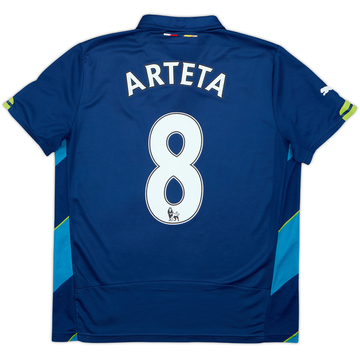 2014-15 Arsenal Third Shirt Arteta #8 - 8/10 - (15-16 Years)