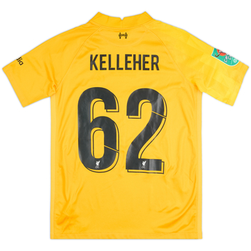 2021-22 Liverpool 'Carabao Cup Final' GK S/S Shirt Kelleher #62 - 5/10 - (13-15 Years)