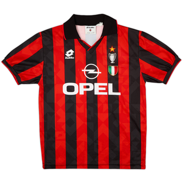 1994-95 AC Milan Home Shirt #7 - 6/10 - (L)