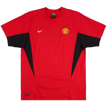 2003-04 Manchester United Nike Cotton Tee - 9/10 - (L)