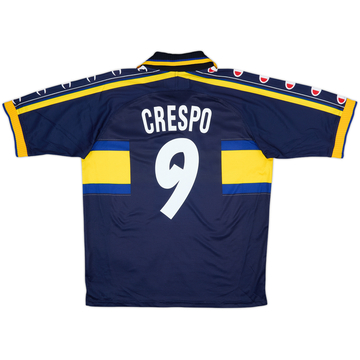 1999-00 Parma Away Shirt Crespo #9 - 7/10 - (L)