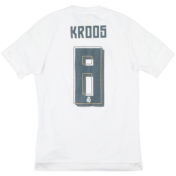 2015-16 Real Madrid Home Shirt Kroos #8 - 5/10 - (S)