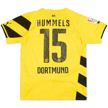 2014-15 Borussia Dortmund Home Shirt Hummels #15 - 5/10 - (S)