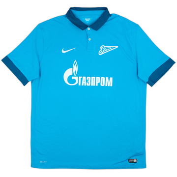 2014-15 Zenit St. Petersburg Home Shirt - 7/10 - (XL)