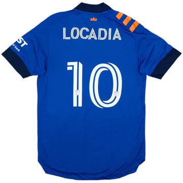 2020 FC Cincinnati Authentic Home Shirt Locadia #10 - 7/10 - (M)