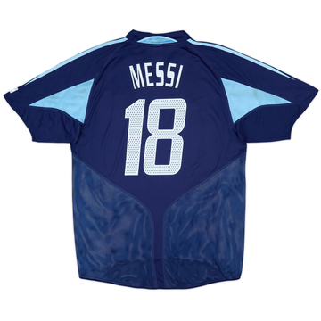 2004-05 Argentina Away Shirt Messi #18 - 9/10 - (L)