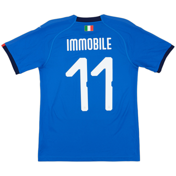 2018-19 Italy Home Shirt Immobile #11 - 10/10 - (S)