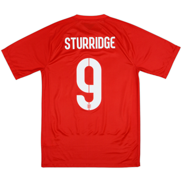 2014-15 England Away Shirt Sturridge #9 - 8/10 - (S)
