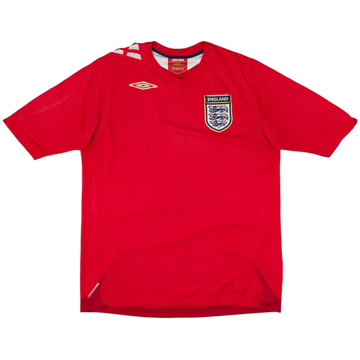 2006-08 England Away Shirt - 5/10 - (M)