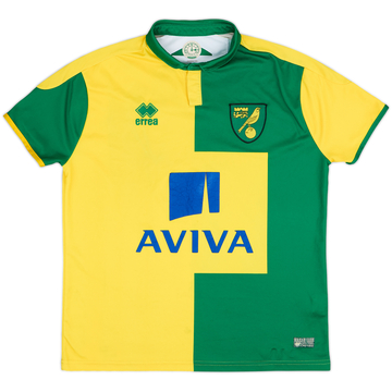 2015-16 Norwich Home Shirt - 6/10 - (S)